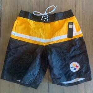 Mens Steelers Boardshorts Size Medium NEW WITH TAGS